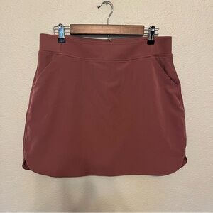 32 Degree Cool Mauve Redwood Skirt Skort With Pockets Women's Medium